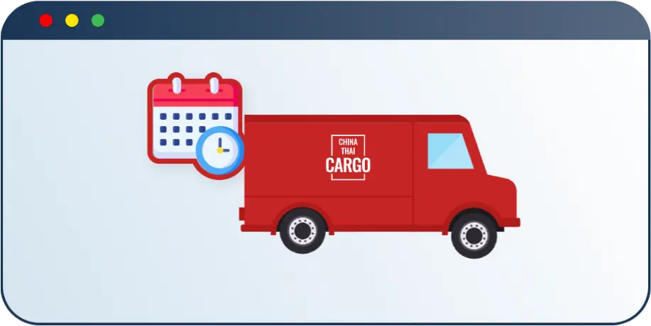 วิธีการสั่งซื้อ 6 นัดหมายนำส่งสินค้า